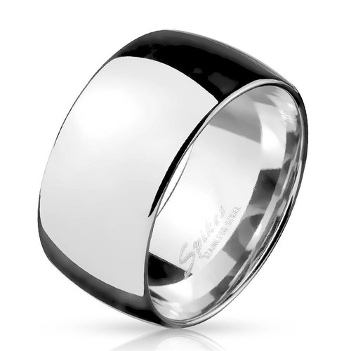 Ring breit silber aus - ring,