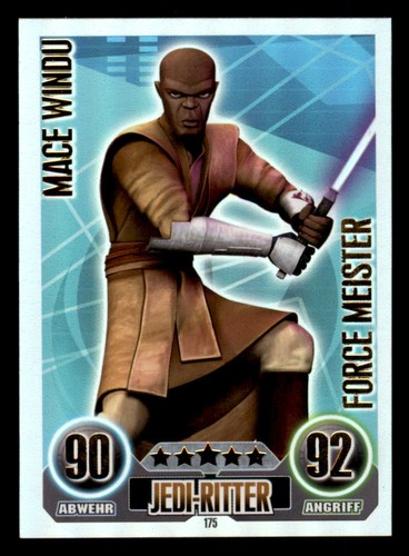 Mace windu force attax star - attax,