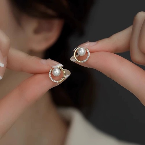 Perlen ohrringe 925 sterling - ohrringe,