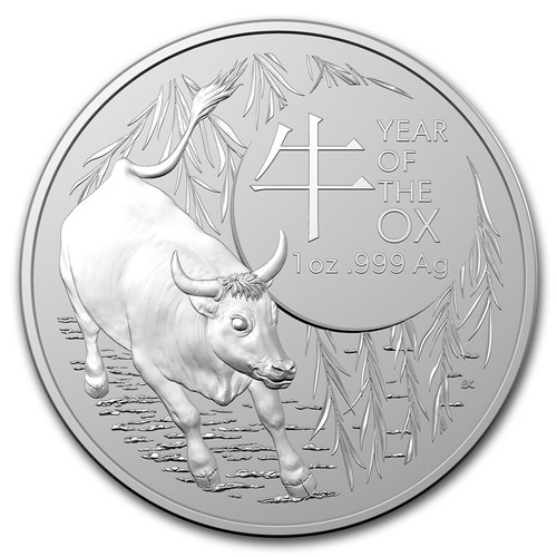 Unze 999 silber lunar - silber,