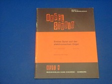 Orgel Noten Orgelstudio Heft 4 Sikorski