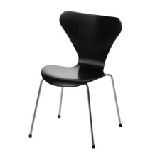 1:6 DESIGN Miniatur-Stuhl 'Stacking Chair Model 3107' - Arne JACOBSEN - schwarz