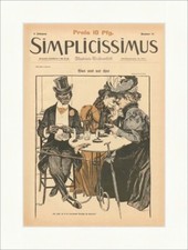Schnäppchen P 459 Titelseite der Nummer 42 v. 1899 not thut Simplicissimus 0146