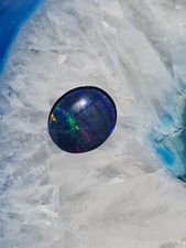 Schöne große Australische Opal Triplette  14 x 12 mm                   (H94)