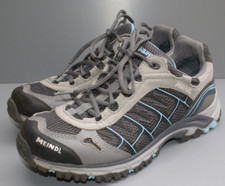 MEINDL Trekking,Outdoor,Wander Schuh m. Echleder grau Gr. 37,5 UK 4,5 wie NEU