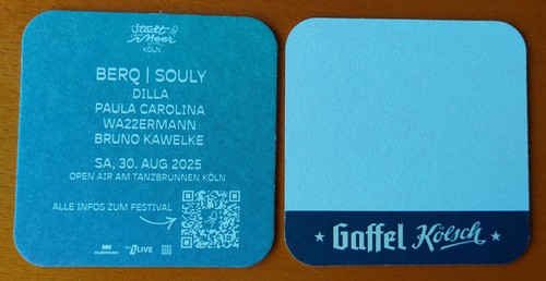 Bierdeckel gaffel kölsch - gaffel,