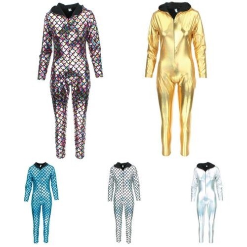 Mit kapuze catsuit body - kapuze,