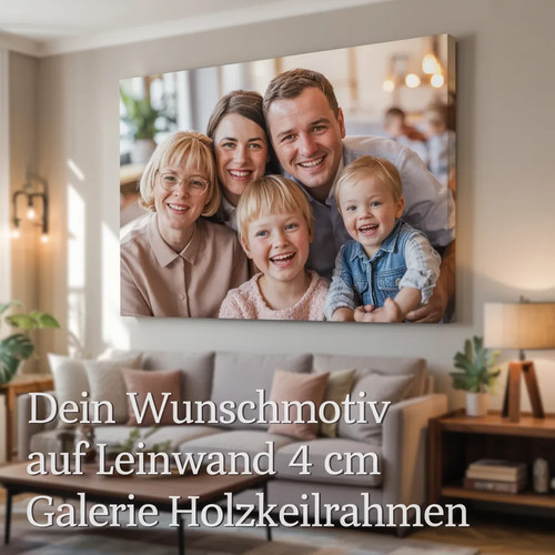 Ihr bild auf leinwand - auf, cm