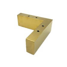 5,5 cm Edelstahl Sofabeine