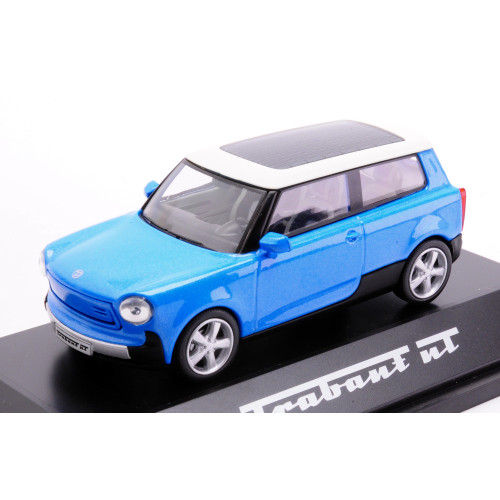 Trabant light blue 43 - nt, 1:43