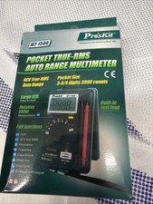 Digital Multimeter Auto Range LCD Voltmeter Amperemeter Pocket Messgerät Tester