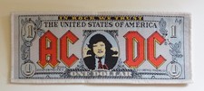 AC/DC - Bank Note - Patch - 6 cm x 16 cm - 164289