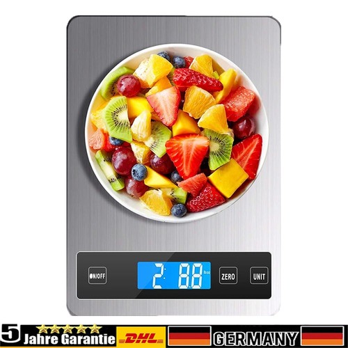 Küchenwaage 15kg digital - küchenwaage, 15kg/1g