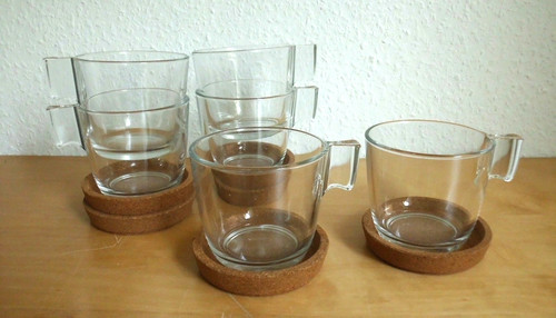 Ikea glastasse kaffeetasse - glastasse,