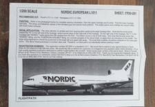 Decal Nordic European Airlines