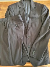 Herrenanzug Montego Business Jacket Anzugshose 94 Schwarz