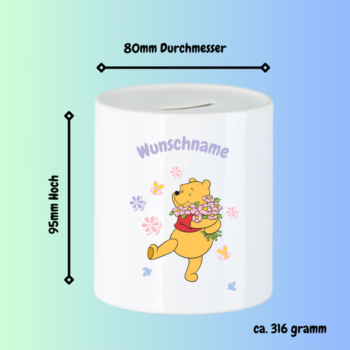 Spardose personalisiert mit