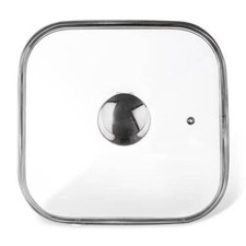 ORION Pfannendeckel Glasdeckel quadratisch 26x26 cm