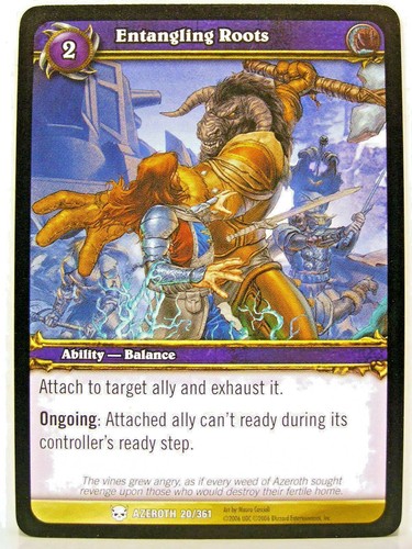 World warcraft tcg - world,