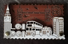 Magnet London Bus Taxi Big Ben Telefonzelle Tower Bridge England Souvenir Holz