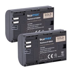 2x Blumax Akku für Canon