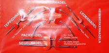 Set 6 Nadeln Polster- Leder-