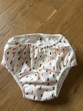 Schwimmwindel Von lässig, Größe 86, Neu, Beige Mit Punkten