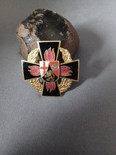 Rheinland-Pfalz, Goldenes Feuerwehr Ehrenzeichen als Steckkreuz.