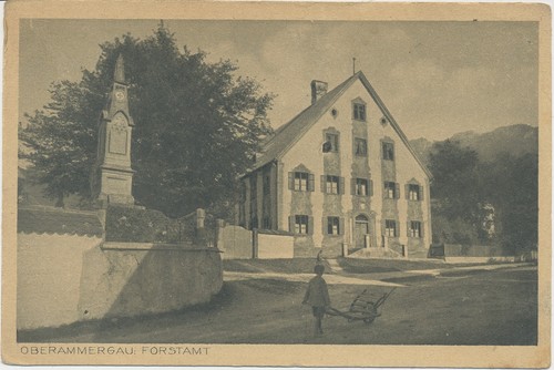 Oberammergau forstamt f503 - ak,