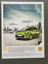 Renault Clio Da steckt mehr drin Stretchlimo Original 2009 Werbung Ad Reklame