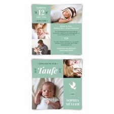 Taufe Einladungen Taufkarten