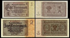 1, 2 Rentenmark - Deutsche