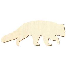 Holz Katzenbär V1 - Deko