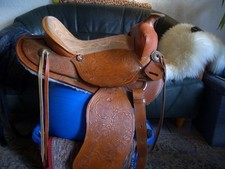 Westernsattel neuwertig 16"