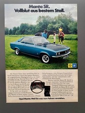 Opel Manta SR Vollblut aus