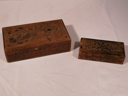 Alte holzkiste - 2x,