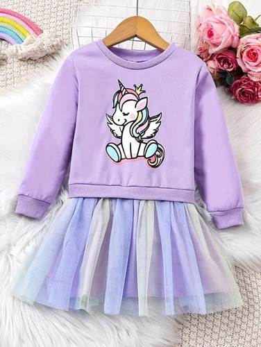 Einhorn mädchen sweatshirt - mädchen,