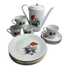 13 tlg. Kaffeeservice Kahla