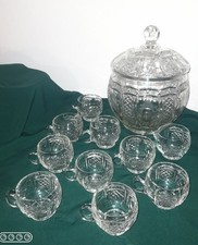 Kristall Bowle Set