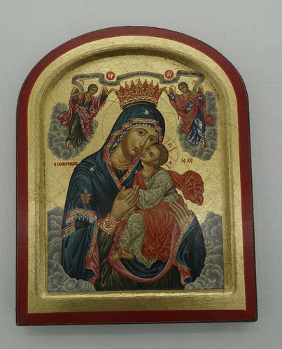 Ikone auf holz madonna - ikone, holz,