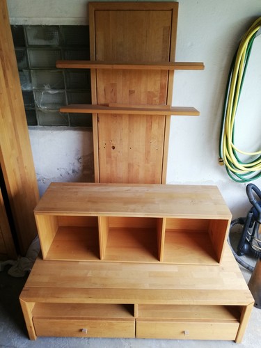Fernsehschrank mit rückwand - fernsehschrank,