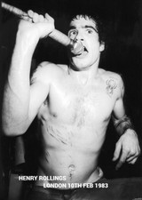 BLACK FLAG HENRY ROLLINGS 1983