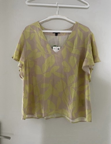 Bluse viskose beige - bluse,