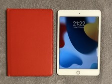 APPLE iPAD MiNi 4 128GB WEiẞ GOLD WLAN Wi-Fi KEiN CELLULAR ! OHNE LTE 4G ZUBEHÖR