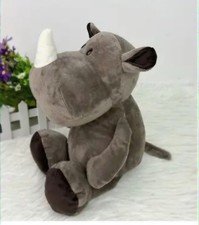 Kuschelige nashorn stofftier - kuschelige,