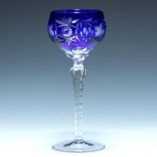 Nachtmann Bleikristall Römer TRAUBE - kobaltblau