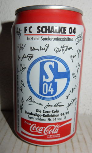 Coca cola fussball dose - cola,