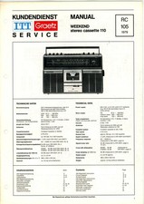 ITT GRAETZ Service Manual für