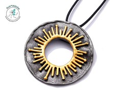 Brosche und Anhänger Stern