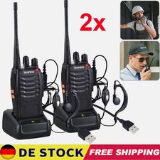2x Baofeng Walkie Talkie